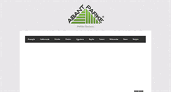 Desktop Screenshot of abantparke.com.tr