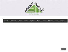 Tablet Screenshot of abantparke.com.tr